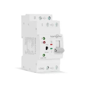 TOATS-2P DIN bėgelio ATS automatinis perjungiklis 110V 220V 63A vienfazis