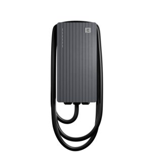 Teltonika elektromobilio įkrovimo stotelė TeltoCharge 22 kW su krovimo laidu 5m. „Slate Grey”